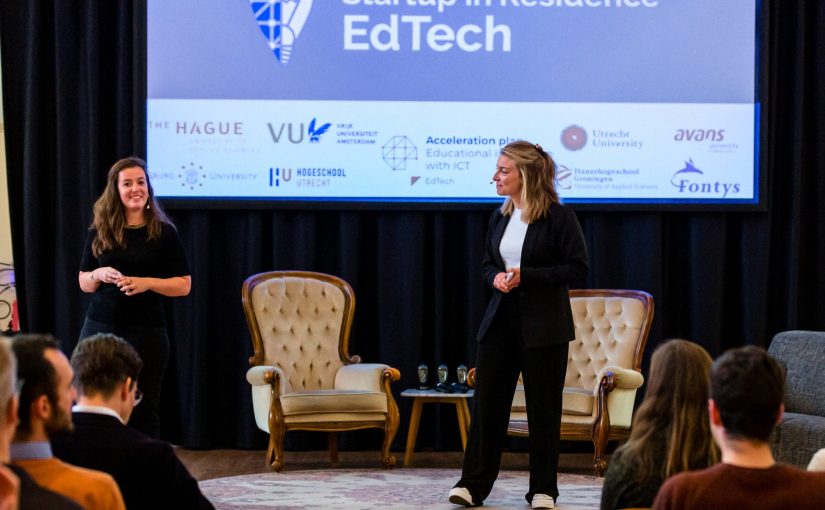 Dit was de eerste editie van Startup in Residence EdTech